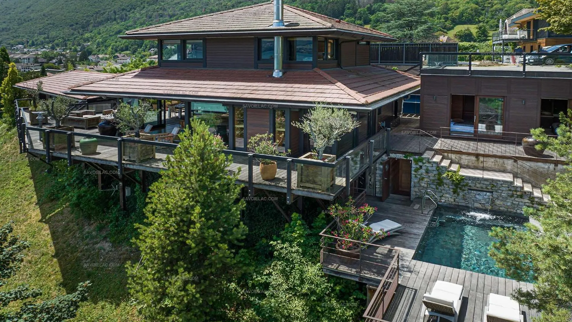 Lac D'Annecy Villa D'Exception Avec Acces Au Lac : Villa Hollywood Sevrier